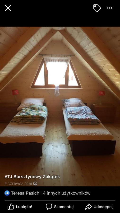 Villa Atj Bursztynowy Zakatek Kąty Rybackie Esterno foto