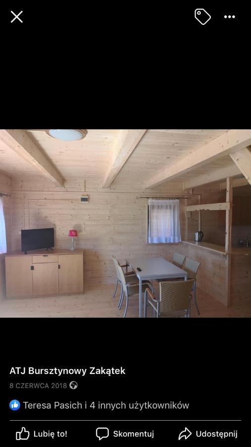 Villa Atj Bursztynowy Zakatek Kąty Rybackie Esterno foto