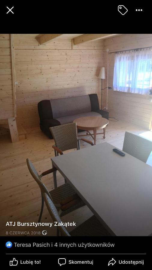Villa Atj Bursztynowy Zakatek Kąty Rybackie Esterno foto