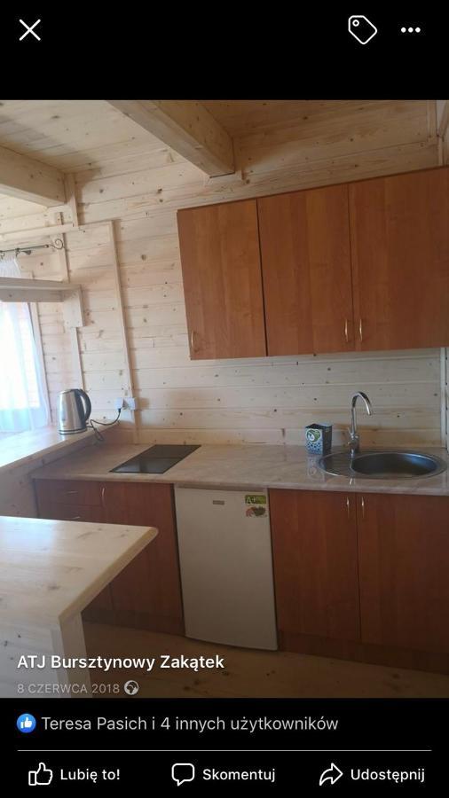 Villa Atj Bursztynowy Zakatek Kąty Rybackie Esterno foto